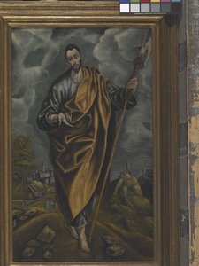 São Judas Tadeu ou São Tomás (óleo sobre tela)polonês