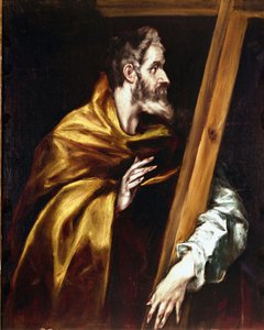 Apostolat katedry w Toledo: Apotre Saint Philip. Obraz Domenikos Theotokopoulosa dit El Greco (1540-1614) autorstwa El Greco