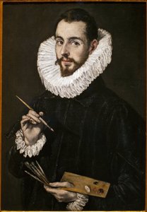 Portret syna malarza, Jorge Manuela. Obraz Domenico Theothocopoulosa, znanego jako El Greco (1541-1614), olej na płótnie, ok. 1600 r. Muzeum Sztuk Pięknych w Sewilli, Hiszpania. autorstwa El Greco