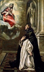 Wizja św. Jacka (olej na płótnie) autorstwa El Greco