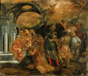 Adoracja Trzech Króli autorstwa El Greco