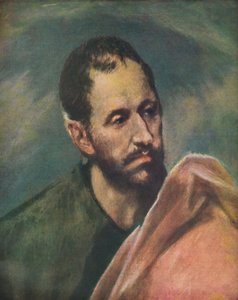 Als Apostel Jacobus Minor, Święty Jakub Młodszy, c1600, 1938 autorstwa El Greco