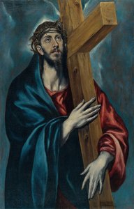 Chrystus niosący krzyż autorstwa El Greco