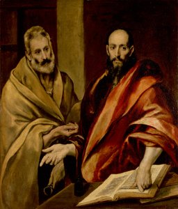 Apostołowie Piotr i Paweł autorstwa El Greco