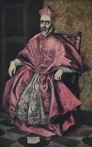 Don Fernando Nino De Guevara, Portret kardynała Nino de Guevary, 1598, 1938 autorstwa El Greco