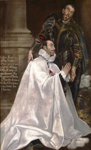 Julián Romero de las Azanas i jego patron święty Julian autorstwa El Greco