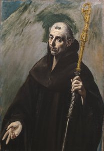 Św. Benedykt z Nursji, 1577-1579 autorstwa El Greco