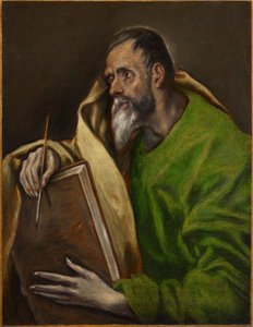 Święty Łukasz autorstwa El Greco