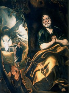 Łzy św. Piotra, ok. 1561-1614 autorstwa El Greco