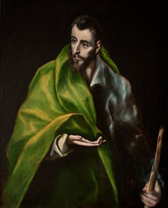 Apostoł św Jakub Wielki autorstwa El Greco
