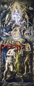 Chrzest Chrystusa autorstwa El Greco