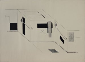 Kestnermappe Proun, Rob. Levnis and Chapman GmbH Hannover -6 autorstwa Eliezer Markowich Lissitzky