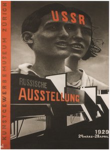 Plakat do wystawy rosyjskiej w Zurychu, 1929