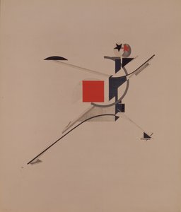 Nowa. Figurka do opery Zwycięstwo nad słońcem A. Kruchenycha, 1920-1921