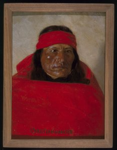 Christian-Naiche, c.1899 (olej na tkaninie)