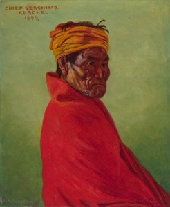 Geronimo autorstwa Elbridge Ayer Burbank