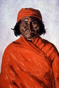 Geronimo, ok. 1900 r. (ilustracja) autorstwa Elbridge Ayer Burbank