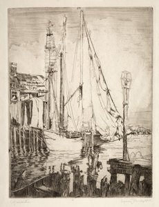 Gloucester autorstwa Elbridge Gerry Peirce