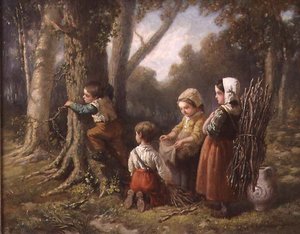 Zbieranie drewna opałowego