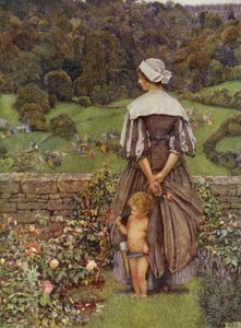 Odcień i płacz po kupidyna (kolor lito) autorstwa Eleanor Fortescue Brickdale