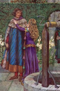 Elaine (kolor lito) autorstwa Eleanor Fortescue-Brickdale