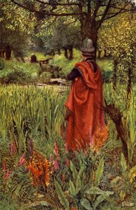Elaine (kolor lito) autorstwa Eleanor Fortescue-Brickdale