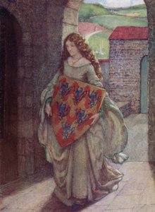 Elaine (kolor lito) autorstwa Eleanor Fortescue-Brickdale