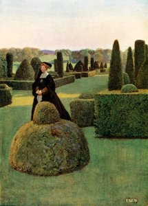 Fair Rosamond. Thomas Delone. Fair Rosamond (kolorowa litografia)