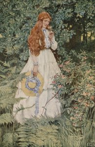 Czy ona nie jest z czystego złota, moja pani? (kolor lito) autorstwa Eleanor Fortescue Brickdale