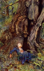 Vivien (kolor lito) autorstwa Eleanor Fortescue-Brickdale