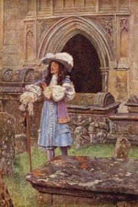 Dlaczego tak duży koszt, mając tak krótką dzierżawę, wydajesz na swój zanikający dwór? (kolor lito) autorstwa Eleanor Fortescue Brickdale