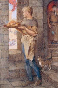 Gareth i Lynette autorstwa Eleanor Fortescue Brickdale