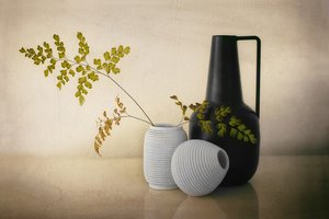 Nowoczesne wazony – martwa natura