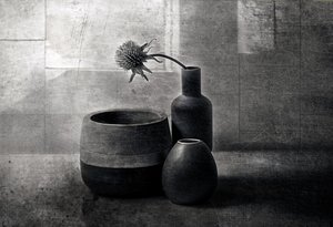 Statki „Moody Thistle” autorstwa Elena Arjona