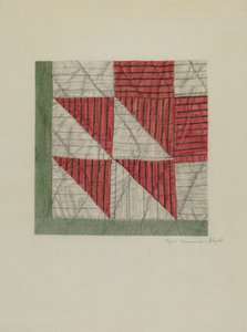 Patchworkowa kołdra autorstwa Elgin Moncure Styll
