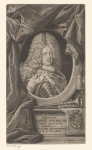 Portret Johanna Wilhelma autorstwa Elias Christopf Heiss