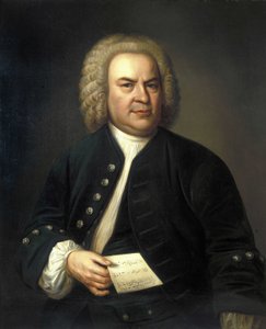 portret Jeana Sebastiena Bacha (Johann Sebastian Bach autorstwa Elias Gottleib (after) Haussmann