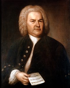 Johann Sebastian Bach 1685-1750, niemiecki kompozytor i organista, 1746.