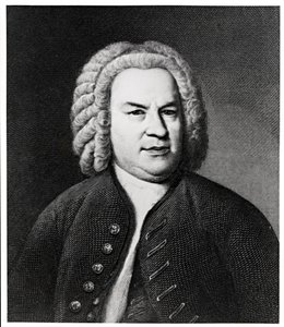 Portret Johanna Sebastiana Bacha, niemieckiego kompozytora