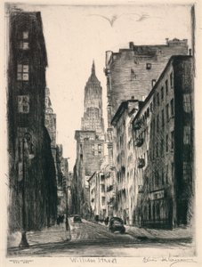 William Street autorstwa Elias M. Grossman