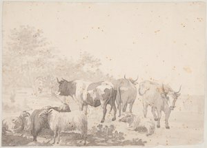 Stado bydła autorstwa Elias Martin
