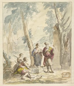Abraham przyjmuje trzech aniołów