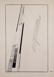 Proun 2 D autorstwa Eliezer Markowich Lissitzky