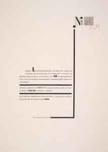 Strona tytułowa autorstwa Eliezer Markowich Lissitzky