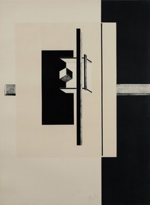 Proun autorstwa Eliezer Markowich Lissitzky