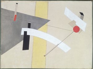 Proun 12 E, 1923 autorstwa Eliezer Markowich Lissitzky