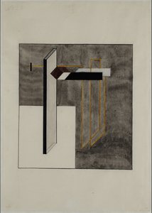 Proun 4B autorstwa Eliezer Markowich Lissitzky