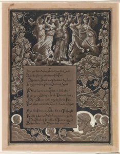 (Ilustracja do Rubáiyát Omara Khayyáma) Horoskop Omara autorstwa Elihu Vedder