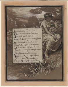 (Ilustracja do Rubáiyát Omara Khayyáma) Rzeka-Lipa autorstwa Elihu Vedder