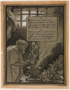 (Ilustracja do Rubáiyát Omara Khayyáma) Daremna pogoń autorstwa Elihu Vedder